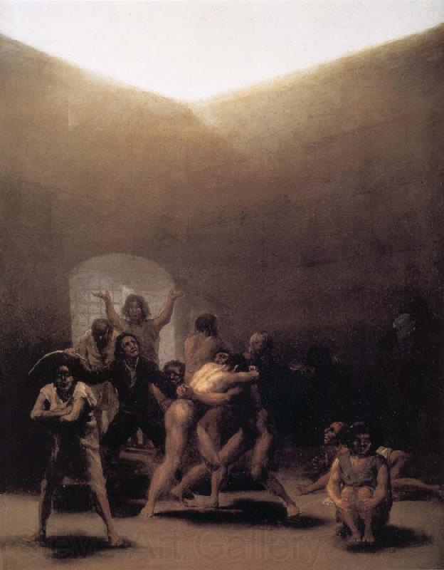Francisco Goya Corral de Locos Norge oil painting art